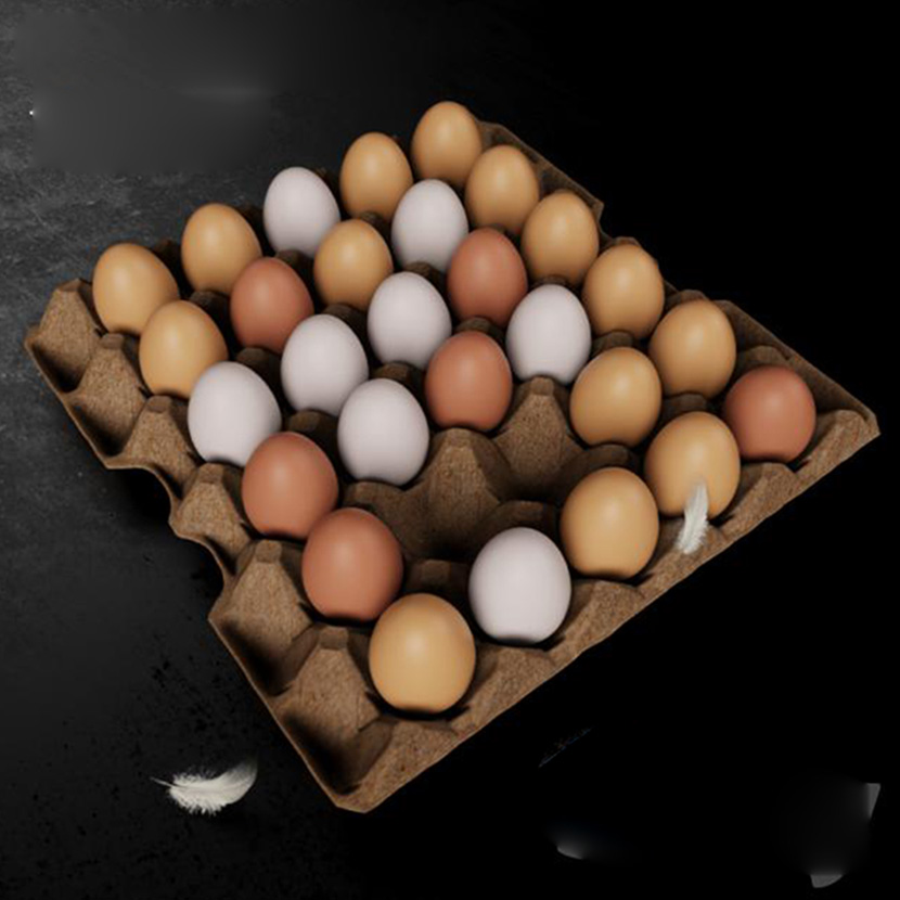 真实1打鸡蛋C4D模型高精度创意场景3D模型素材食物道具MX803