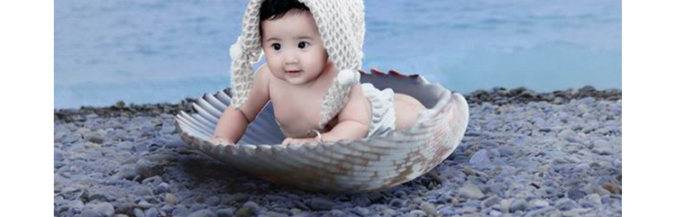儿童宝宝3D主题psd分层模板影楼海底百天素材抠图模板 第11张