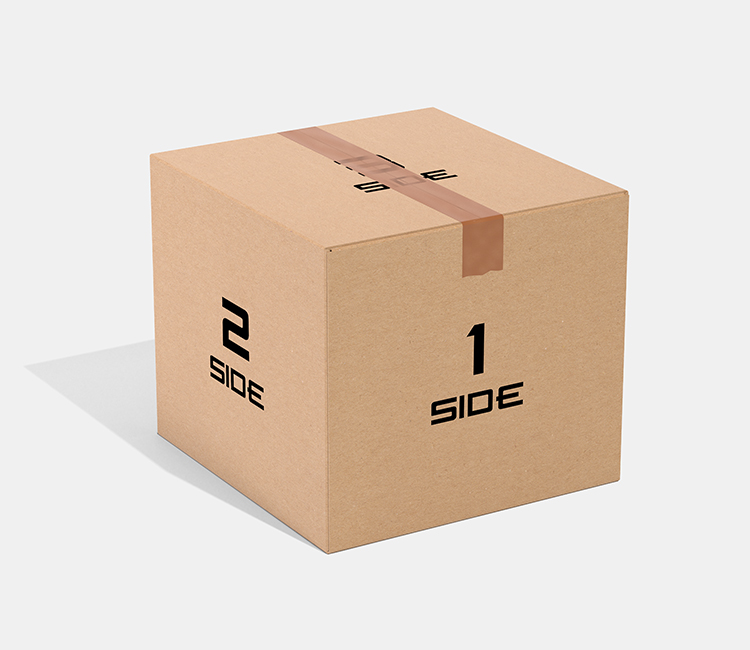 瓦楞纸箱包装盒快递产品展示效果图PSD智能样机贴图素材模板下载 第5张