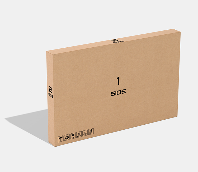 瓦楞纸箱包装盒快递产品展示效果图PSD智能样机贴图素材模板下载 第9张