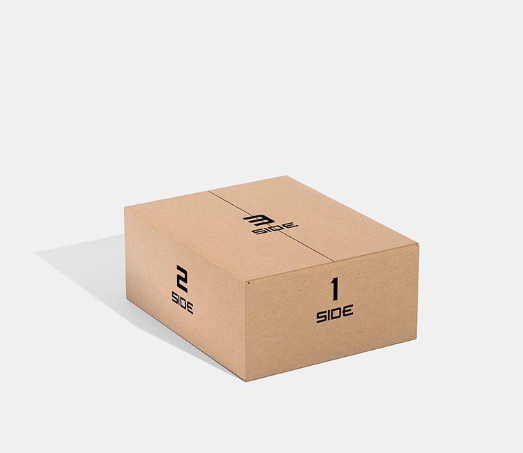 瓦楞纸箱包装盒快递产品展示效果图PSD智能样机贴图素材模板下载 第12张