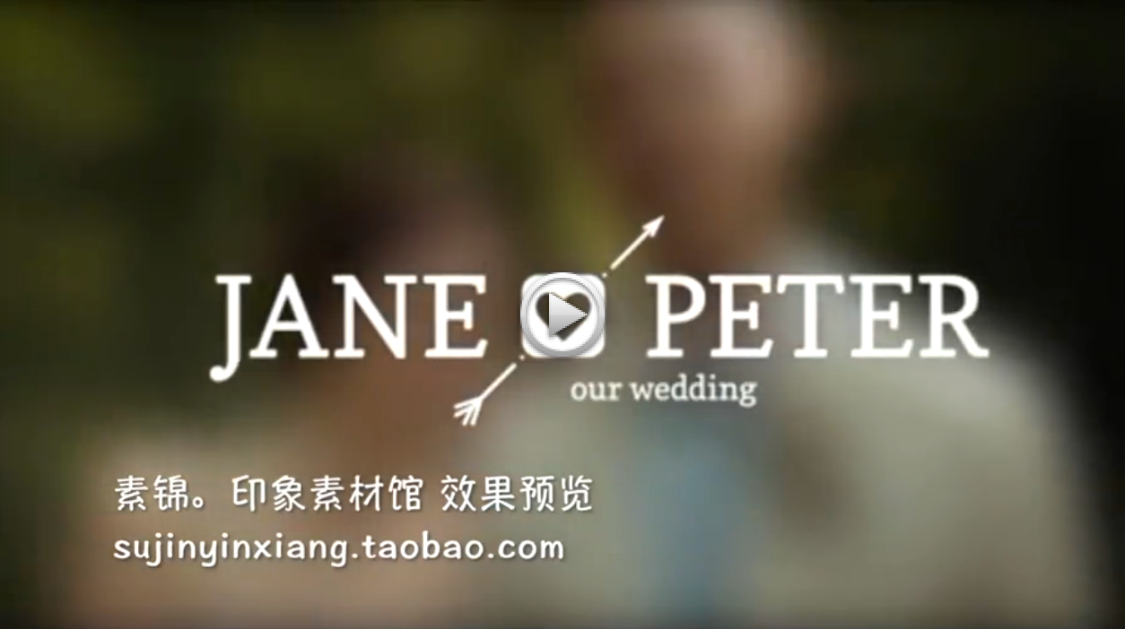 国外AE模版素材 唯美婚礼标题文字 微电影开场MV片头动画后期字幕 第14张